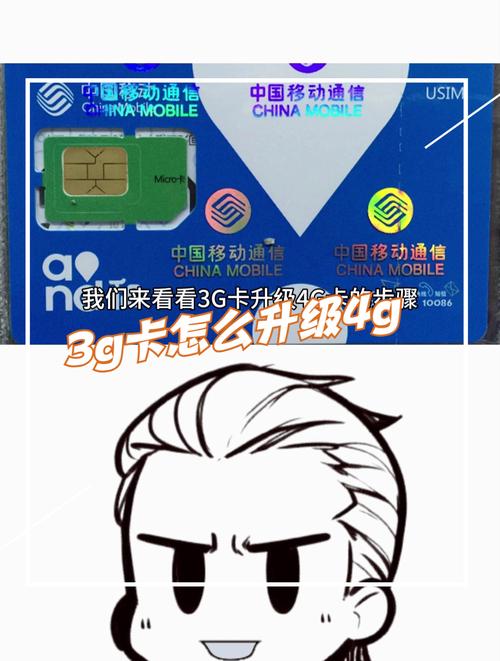 移动3g卡怎么升级4g套餐?