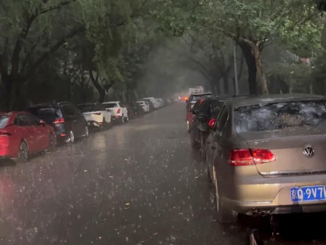 北京暴雨有多大?4天下了近1年的雨