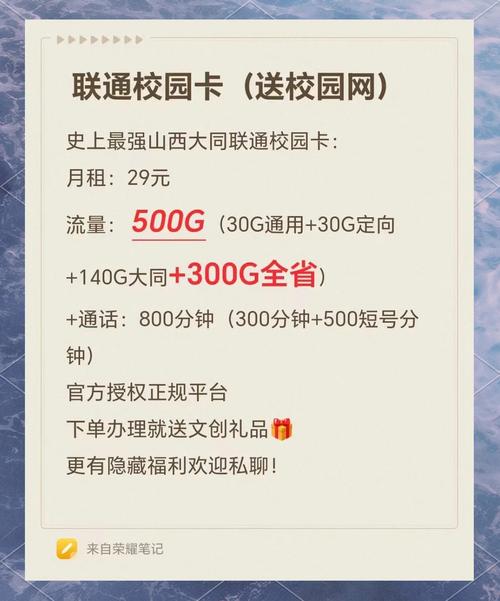 大学校园卡套餐有哪些?