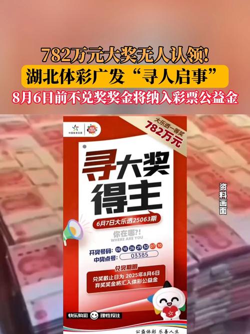 大奖无人认领面临作废，782万奖金何去何从？