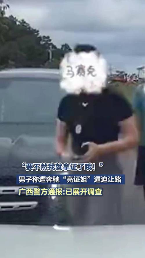 男子遭奔驰司机亮证逼让路事件揭秘