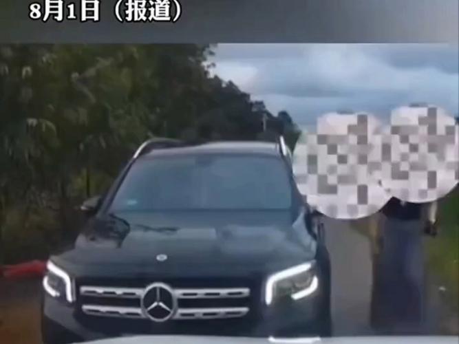男子称遭奔驰司机“亮证”逼迫让路