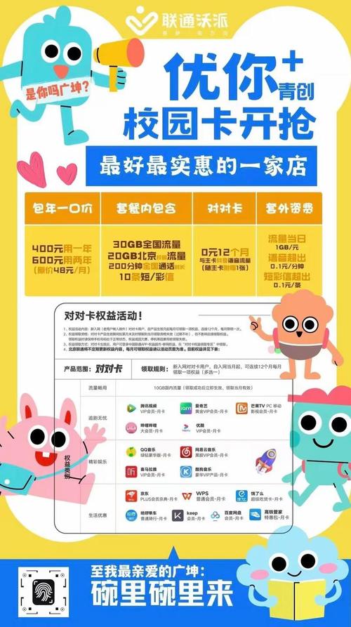 高中学生卡套餐有哪些类型？