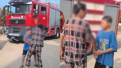 男孩报假警引发家庭风波，奶奶瞬间暴走