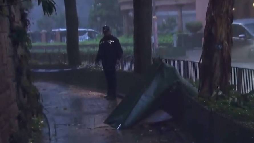 香港湾仔一街道发现无头尸体
