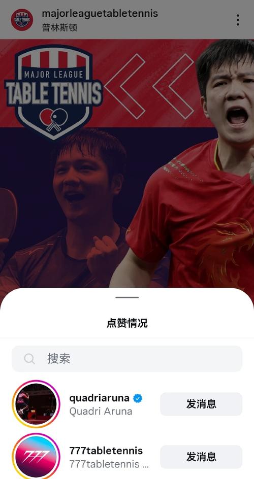 樊振东投资美国乒乓球大联盟