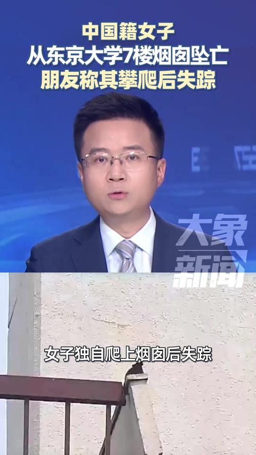 女子在东京大学烟囱坠亡 友人发声