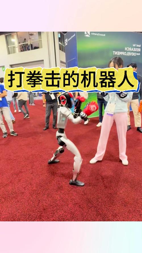 拳击机器人现场演绎醉拳风采