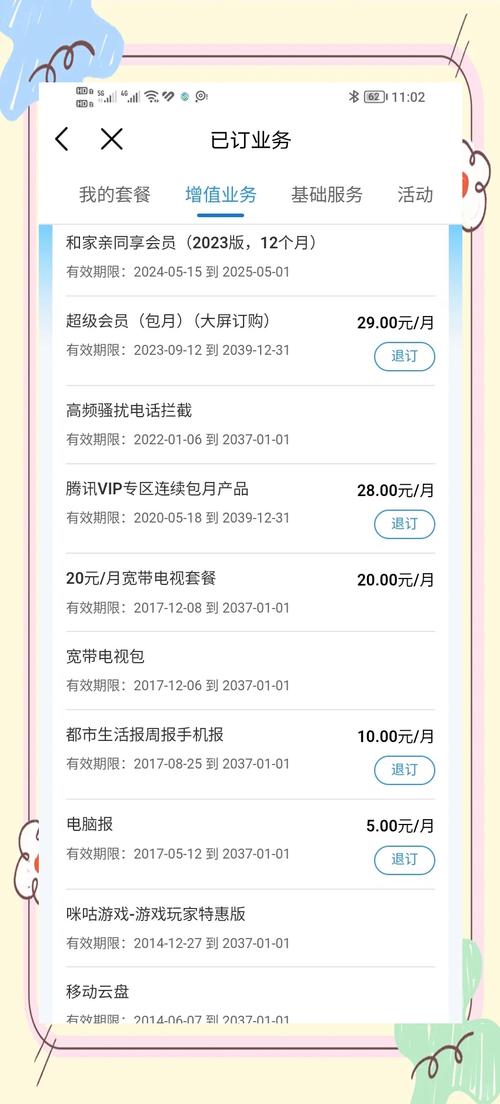 移动手机卡合约类套餐怎么退订？