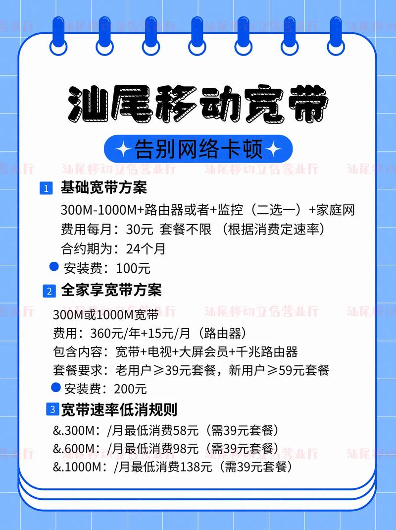 连云港移动宽带如何办理？