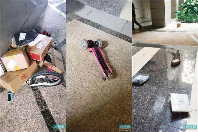 小区落水管坠落砸中婴儿车，意外事件引发关注