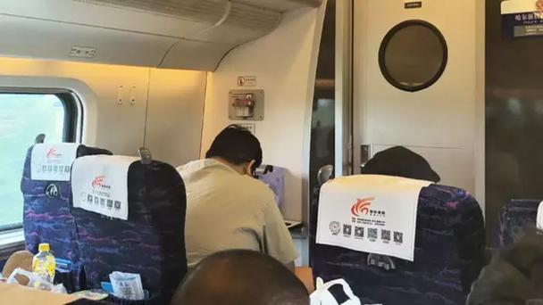 乘客抱怨高铁邻座男子体重过重致拥挤现象