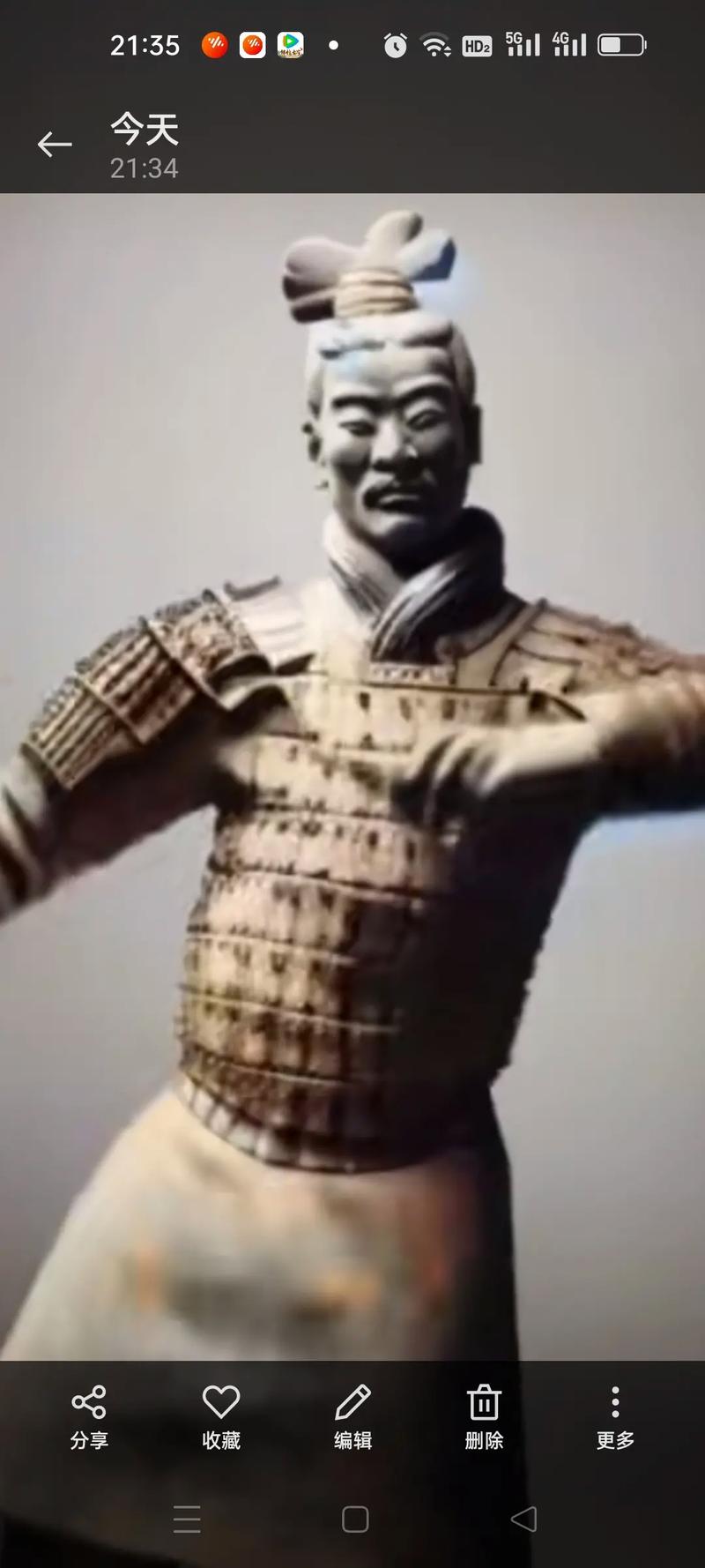 兵马俑惊现舞蹈，清晨奇观引热议