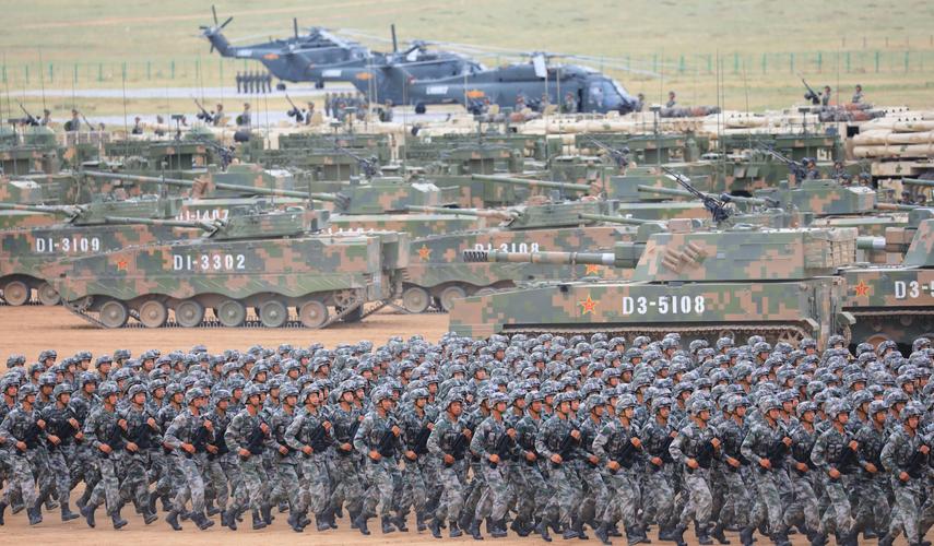 抢先看！阅兵训练高清大图