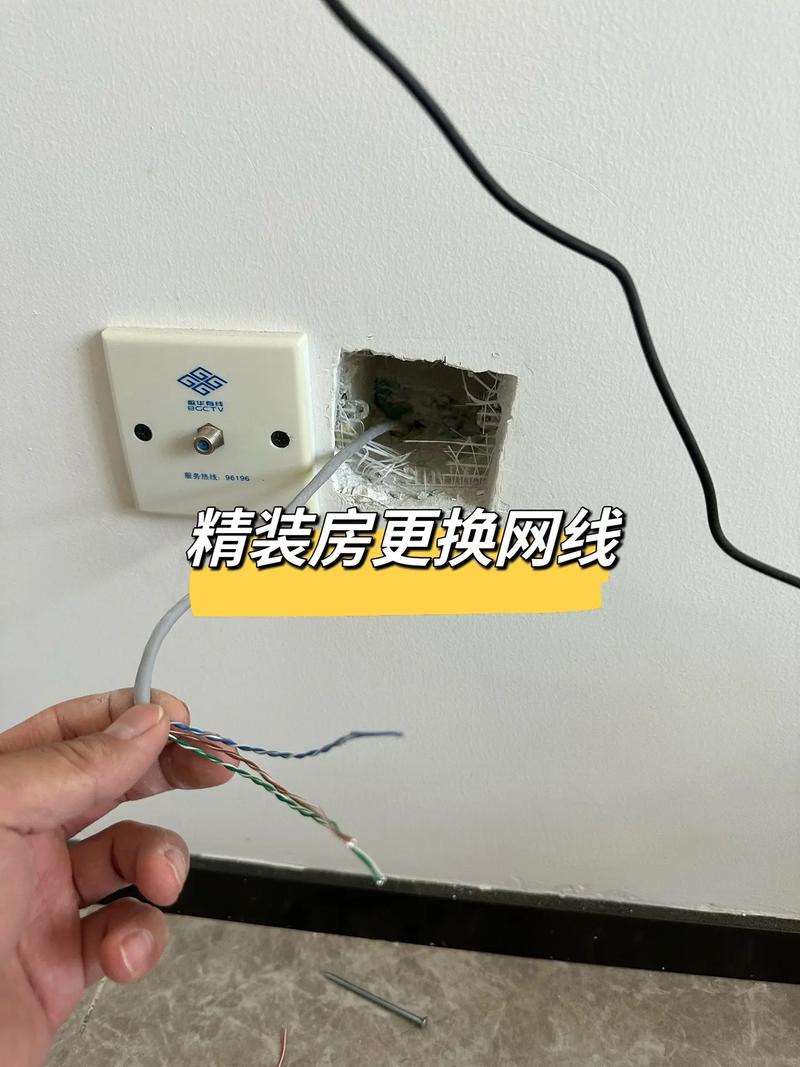 如何找房间的宽带线位置?