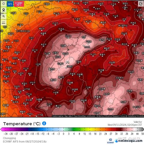 重庆湖北等局地最高气温可超40℃