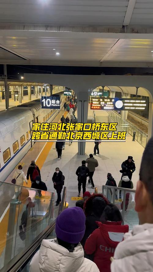 男子每天从张家口坐高铁去北京上班