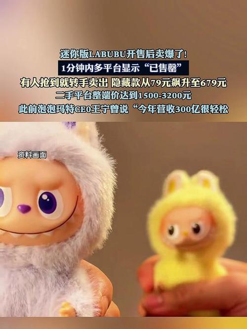 迷你LABUBU热销告罄，多平台售罄标题