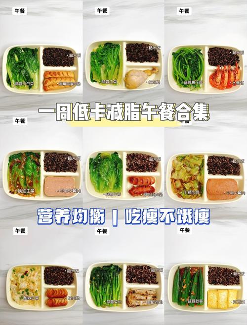 低卡一周套餐有哪些？