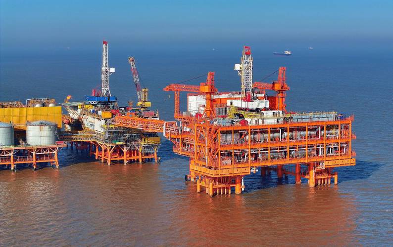 中国海上稠油热采产量突破500万吨