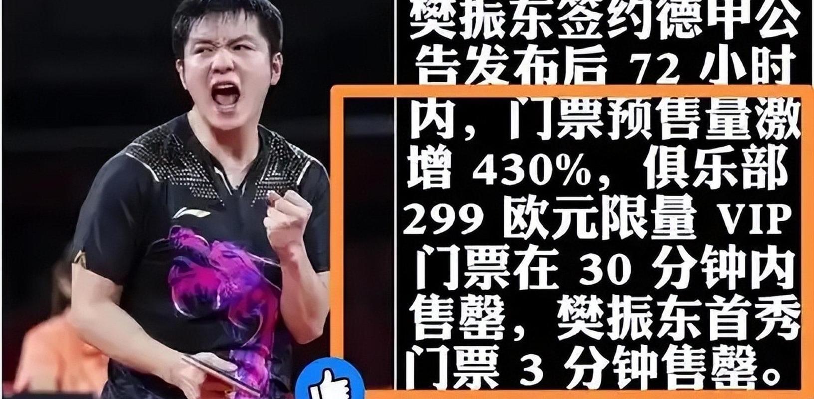 樊振东回应德甲首秀两连败