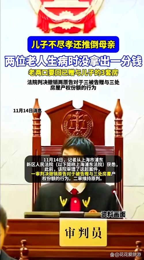 老太与儿子房产纠纷对簿公堂，法院作出判决
