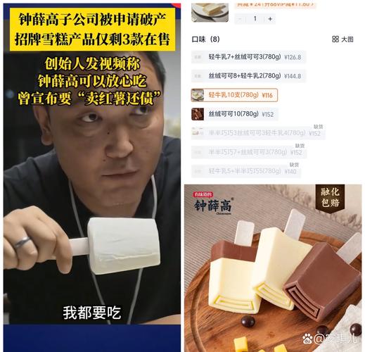 钟薛高创始人回应雪糕不融化质疑