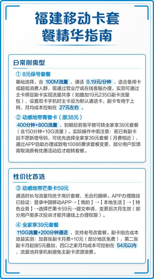 移动卡办理套餐流程及时间指南