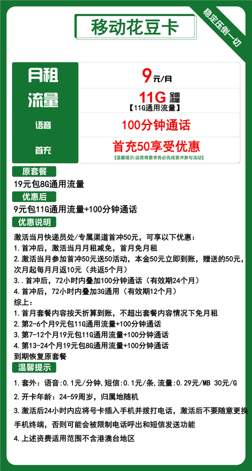 改移动花卡套餐哪里办 中国移动花卡流量王