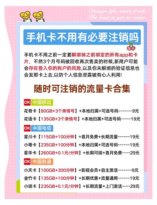 手机卡不需要套餐的有哪些？