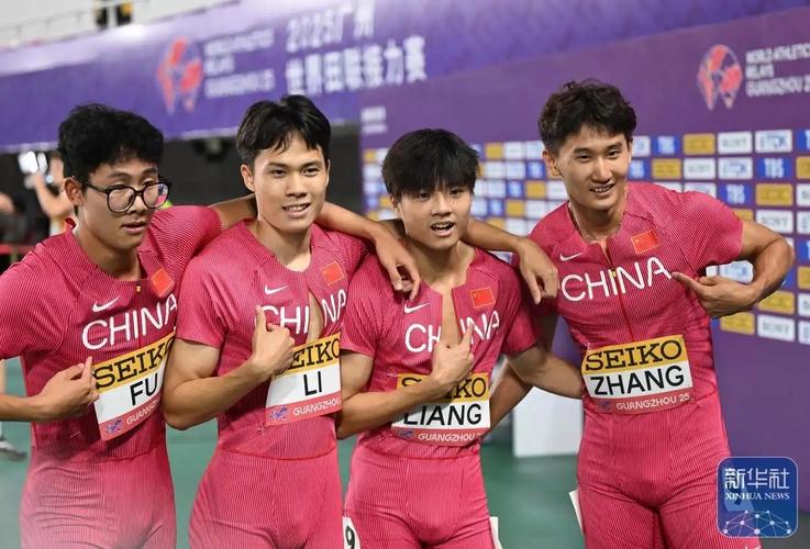中国男子4x400接力创全国新纪录