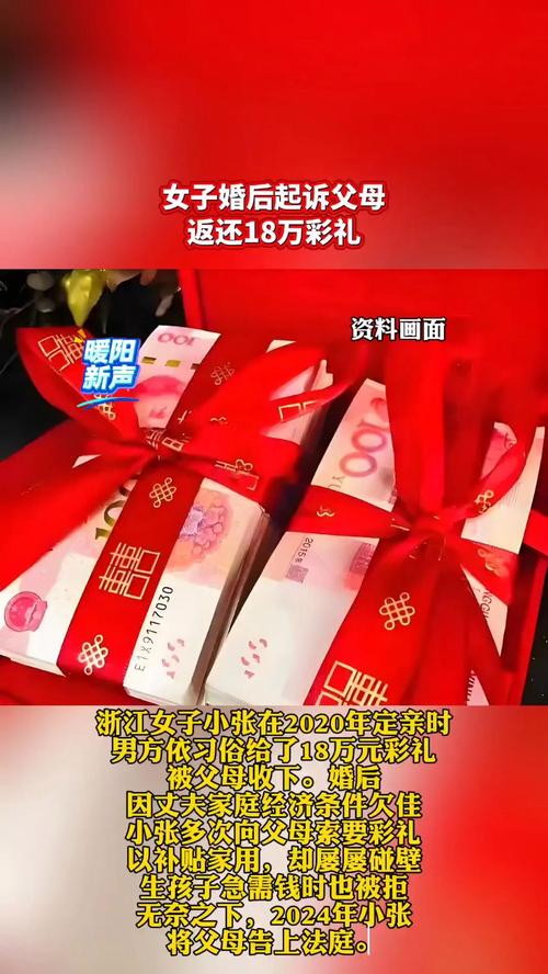 女子婚后起诉父母返还18万彩礼