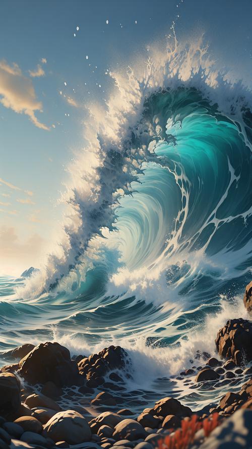 旗浪，你所未知的海浪奇观