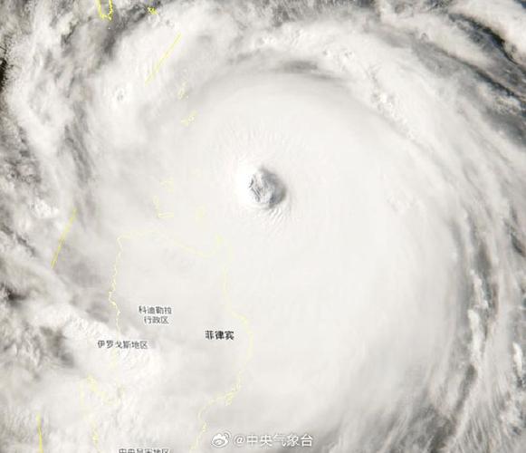 台风“桦加沙”强度已达17级以上