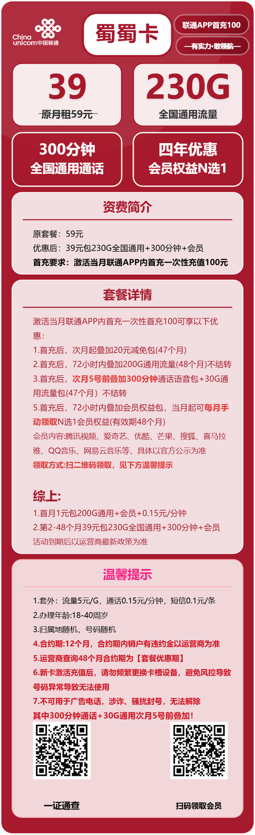 联通卡的流量套餐怎么样?
