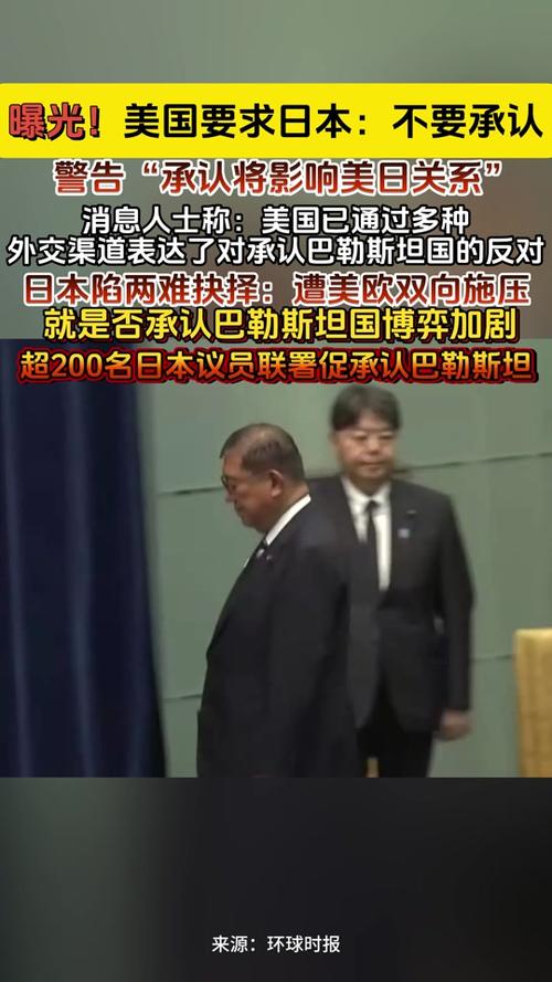 日本暂不承认巴勒斯坦国引发美以赞赏反应