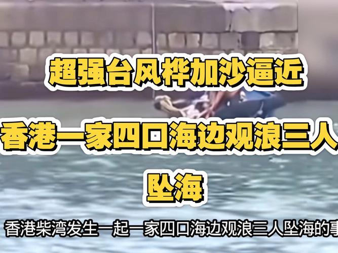 疑追风观浪 香港一对母子被卷入海