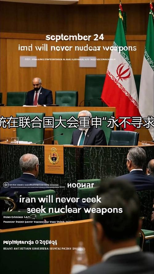 伊朗总统宣布不会追求拥有核武器