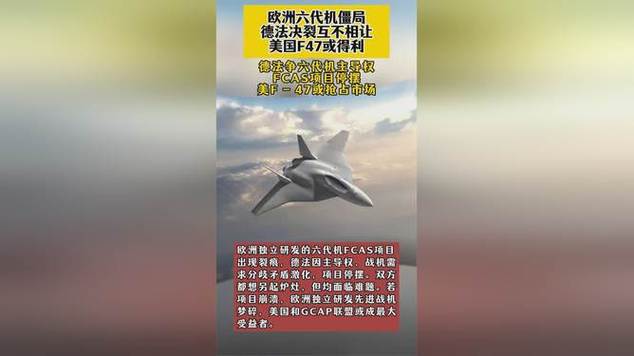 欧洲六代机项目因争番位陷僵局