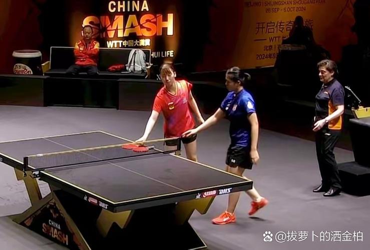 WTT中国大满贯赛前 国乒选手开练了