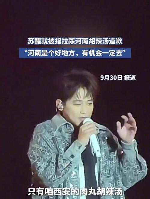 苏醒因胡辣汤言论道歉