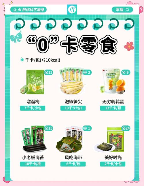 好吃零卡套餐零食有哪些？