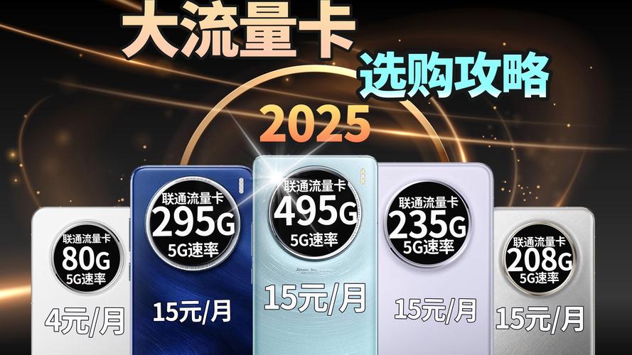 哪些是5g流量卡套餐的？