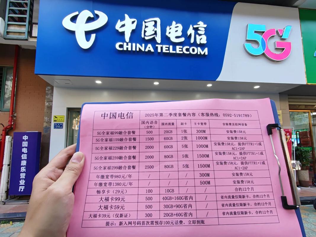 中国电信万卡套餐有哪些？它们的特点和价格如何？