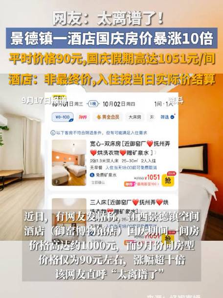 平台回应客房国庆标价3.5万