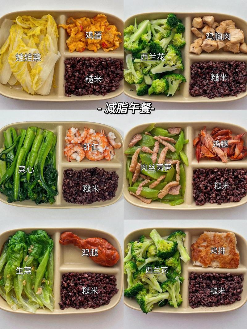 三餐低卡套餐有哪些东西?
