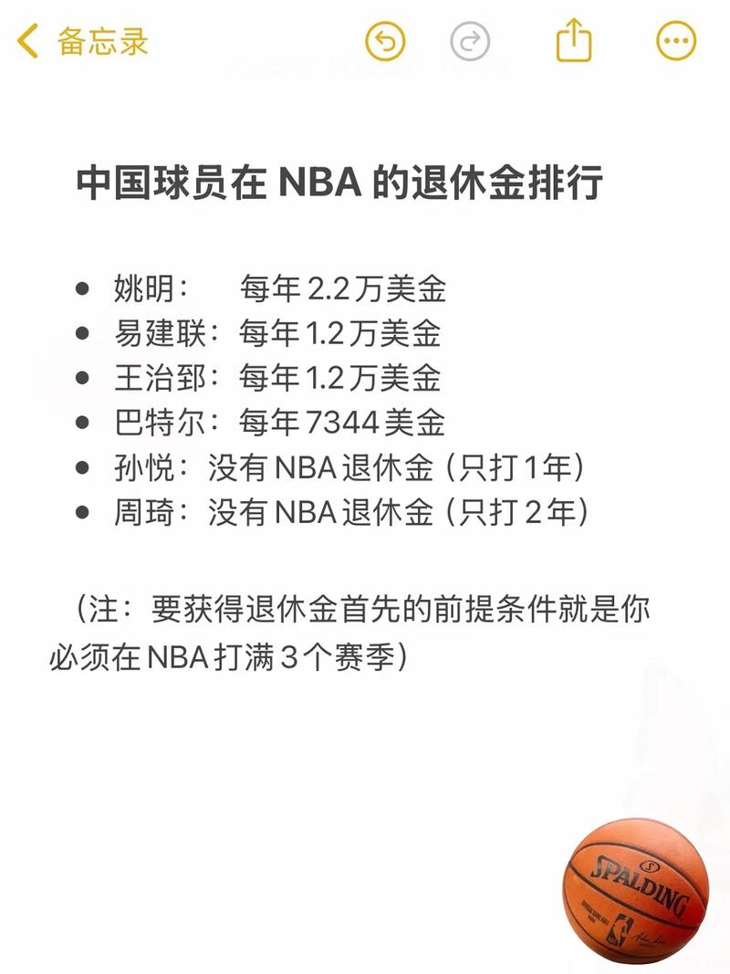 姚明可以领NBA养老金了