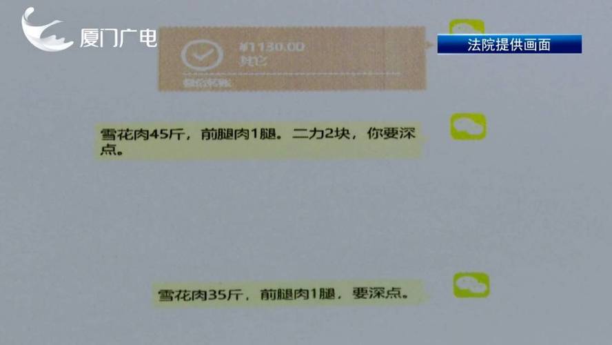 厦门四摊贩因猪肉冒充牛肉销售被判刑