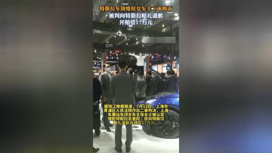 车顶维权案当事人称特斯拉上诉了