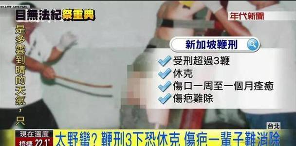 新加坡拟对电诈犯用鞭刑